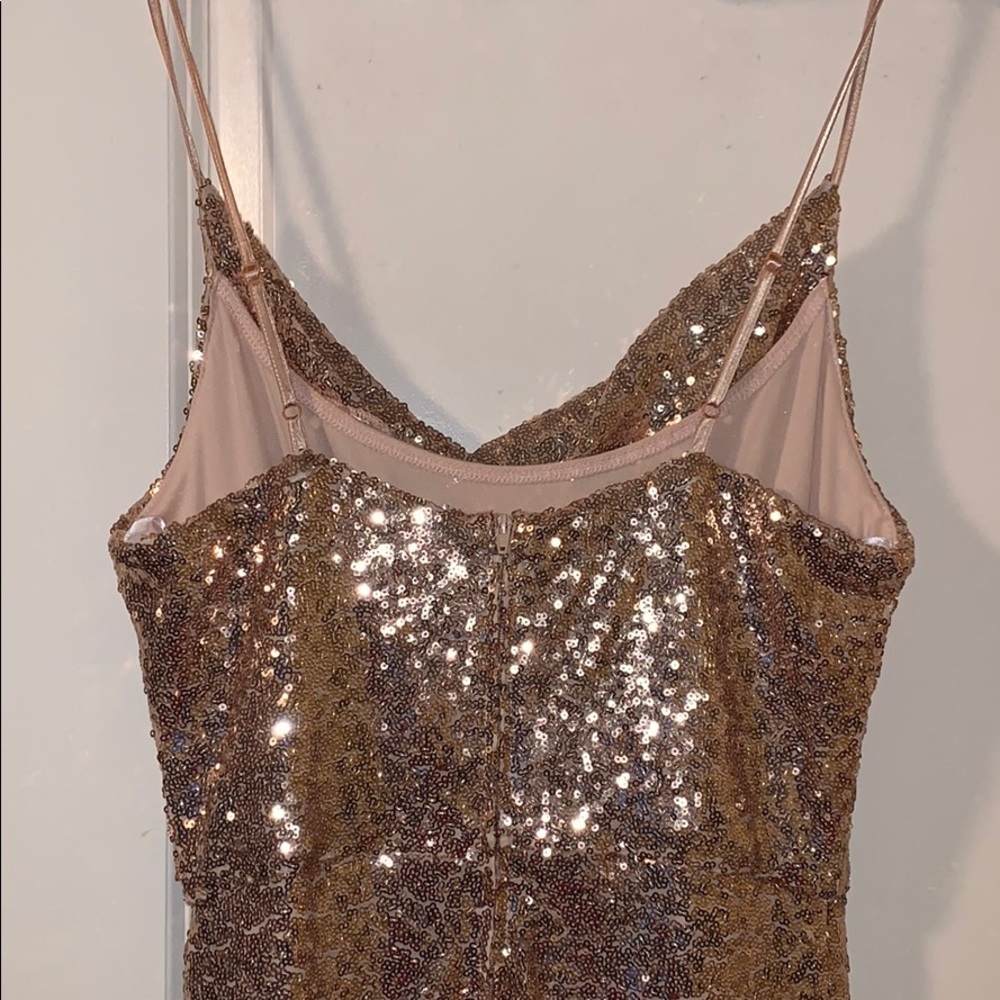 Sequence prom dress - Picture 3 of 4
